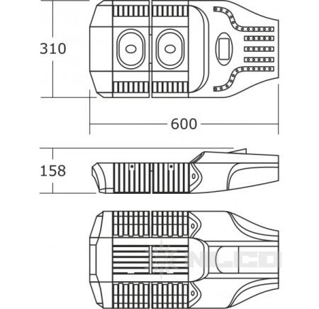 Светильник NLCO OCR110-34